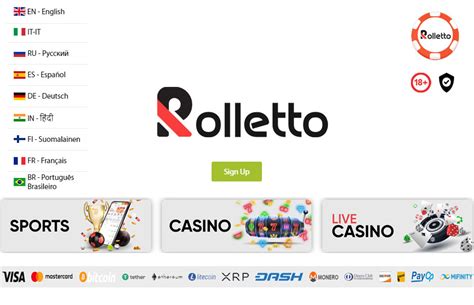 rolletto login  Explore our selection of live casino games